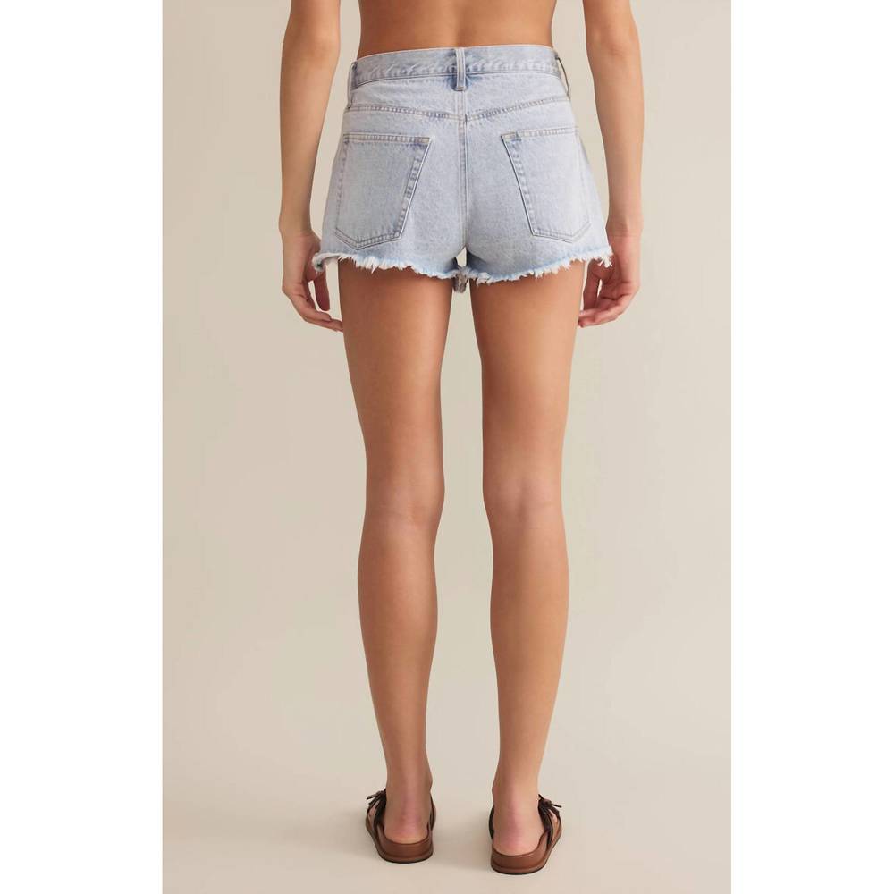 NEW Z SUPPLY women's denim short in faded indigo - Picture 2 of 3